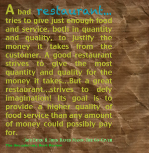 Quotes on Restaurants
