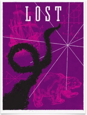 Lost Smoke monster Poster.