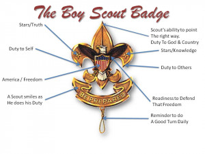 Boy Scout First Class Badge