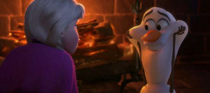 Elsa and Anna club (frozen) olaf melting