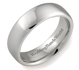 add a personalized inscription to your wedding band and make it even ...