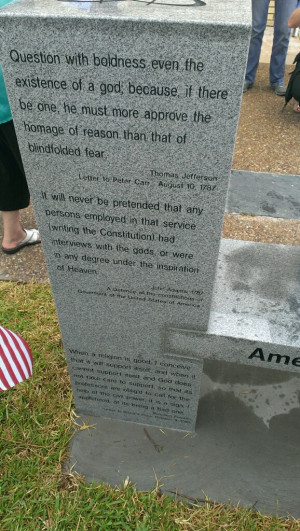 American Atheists Unveils Godless Monument in Front of Florida ...