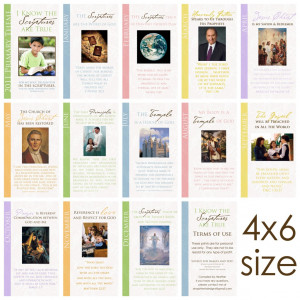 LDS Articles of Faith Printables