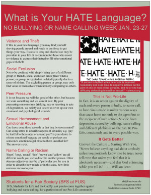 name calling bullying