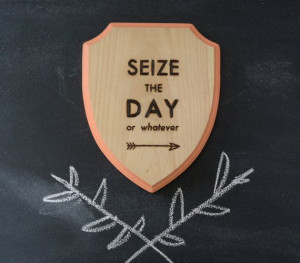 Engraved Wood Shield Wall Decor / Typography / Quote Art / Melon ...