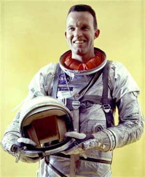 Mercury astronaut’s ashes going to space