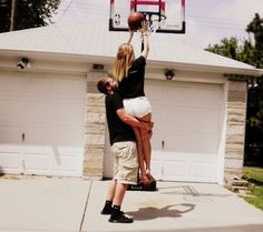 help me be athletic more basketball couple cute couples basketbal ...