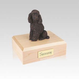 Small Memorial Poodle Dog Urns