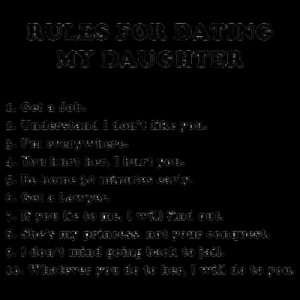... rules dating tshirttitan 10 rules dating my daughter dating my