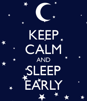 Keep Calm and Sleep