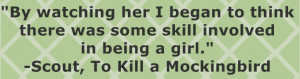 To Kill A Mockingbird Quotes By Scout Posted by katie @ yankee and