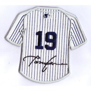 Masahiro Tanaka Jersey Patch with Signature