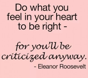 Eleanor Roosevelt quote