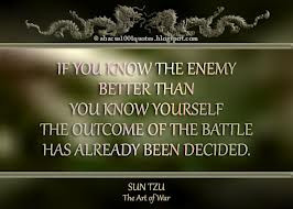 Know The Enemy Better Than You Know Yourself The Outcome of The Battle ...