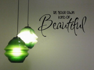 OF BEAUTIFUL Vinyl wall lettering stickers quotes and sayings home ...
