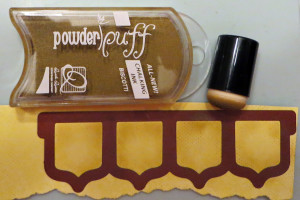 Here is a close up of the flower I fussy cut - you can see the ...