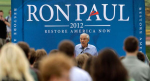 Ron Paul addresses supporters. | AP Photo
