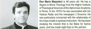 mazzoleni from the catholic church blurb of the book a catholic priest ...