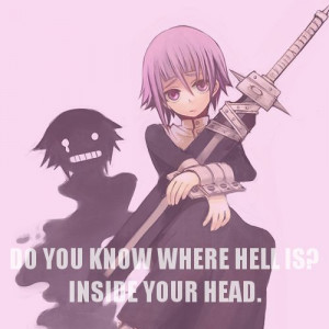 Crona!!!!! i love this quote, because it's so relatable to ME ...