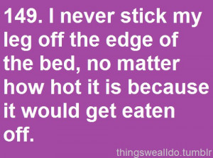 admit it, we all do it