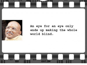 Gandhi | Mohandas Gandhi (Ben Kingsley) | Screenplay: John Briley