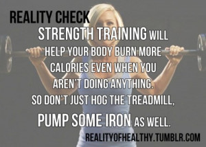 Strength training is SUPER important!