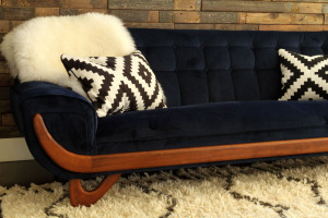 Adrian Pearsall style midcentury couch