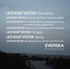 Jack text to Keri Ann Eversea by Natasha Boyd #Eversea