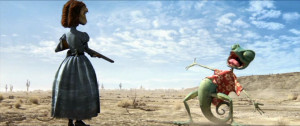 Johnny Depp Rango Screencaps