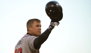Chipper Jones makes his final trip to New York when the Braves visit ...