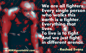 Rashad Evans Quotes