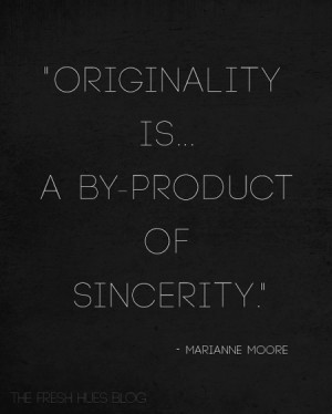 This entry was posted in word and tagged quotes on originality by ...