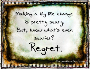 Making a big life change is pretty scary. But, know what's even ...