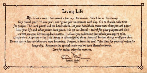 Living Life ~ Bonnie Mohr