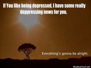 If You Like Being Depressed