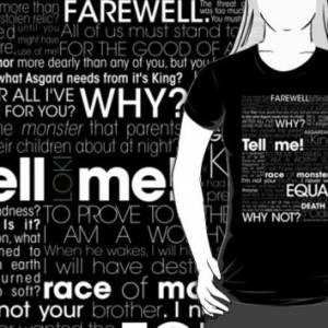 Thor - Loki quotes (variant 1)(dark shirts)