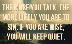 Keep Quiet And People Will