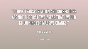 think transportation and corrections are not the first two areas ...