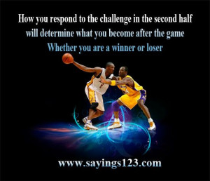 How You Respond To The Challenge In The Second Half Will Determine ...