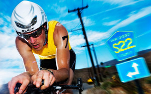 ... And Sayings: Triathlon Quotes And The Pictureof The Sporty Man On Bike