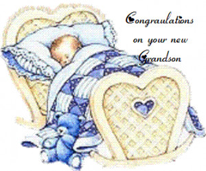 Congratulations on your new grandson Image