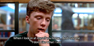 anthony michael hall, brian, insecure, quotes, the breakfast club