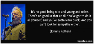 More Johnny Rotten Quotes