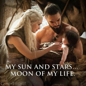 Khaleesi, Khal Drogo and their baby.: Khal Drogo, Jasonmomoa, Valar ...