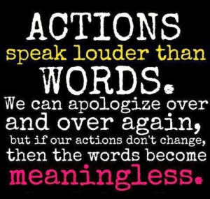 Actions Speak Louder Than Words (Fact) 100% Real ♥ - allsoppa Fan ...