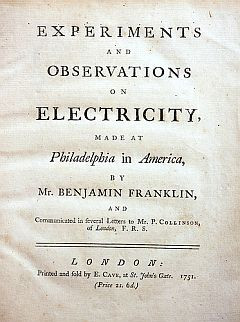 Benjamin+franklin+electricity