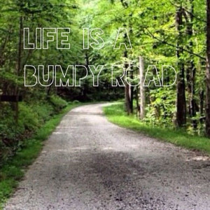 life is a bumpy road