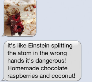 my sugar-free raspberry ripe!