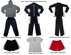 Call 1-800-779-2831 for a free price quote on Women's Under Armour.