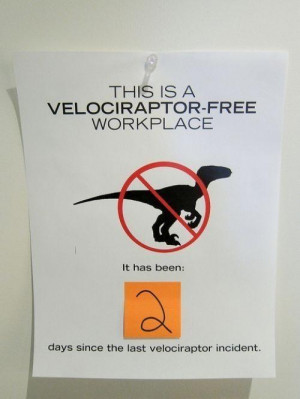funny meme work Velociraptor